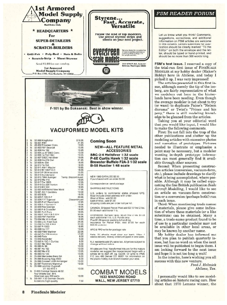 FineScale Modeler 1982-Fall (Vol01-01)